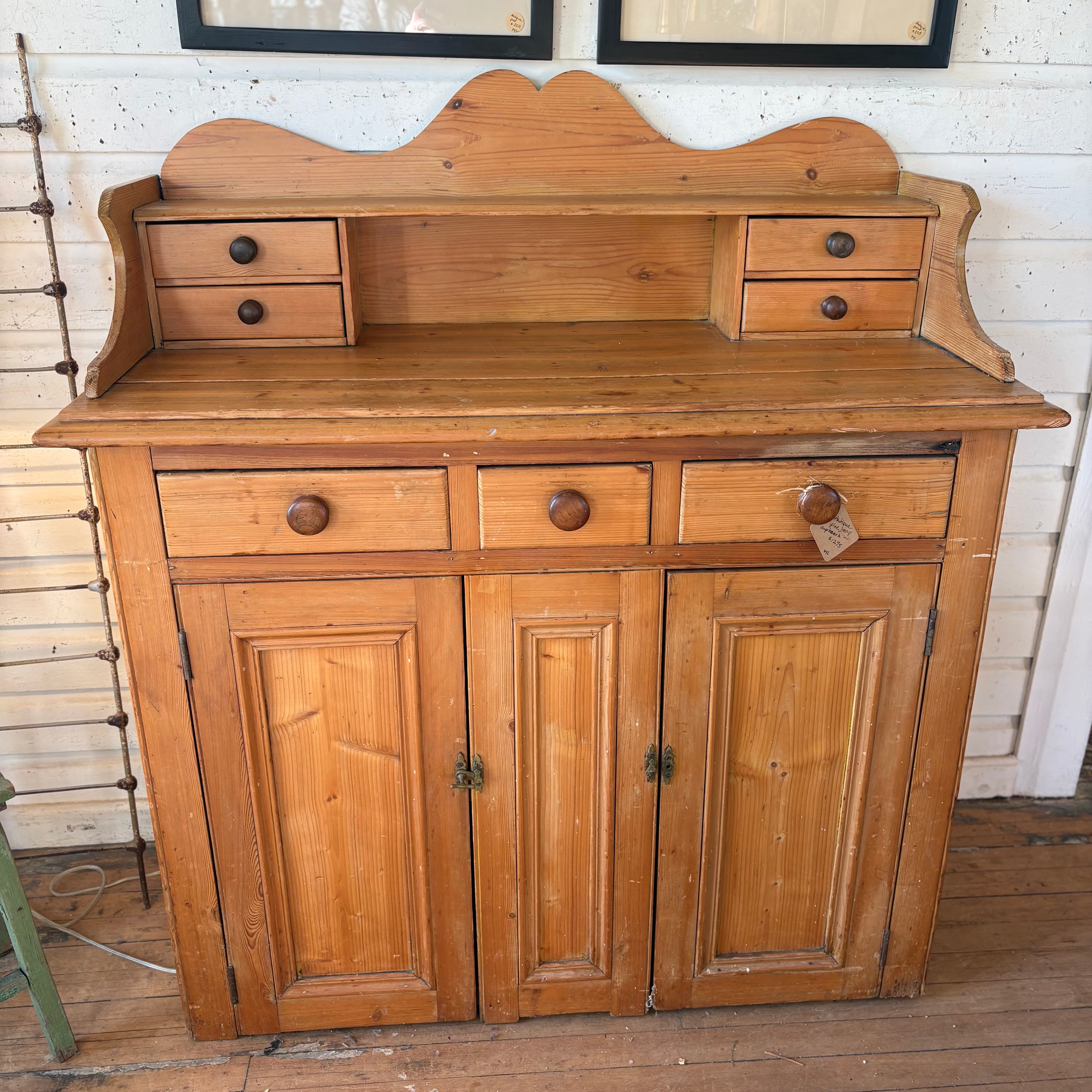 【昭和レトロ】milux guide cabinet キッコーマン Antique Pine Jelly Cupboard – Lucketts Store