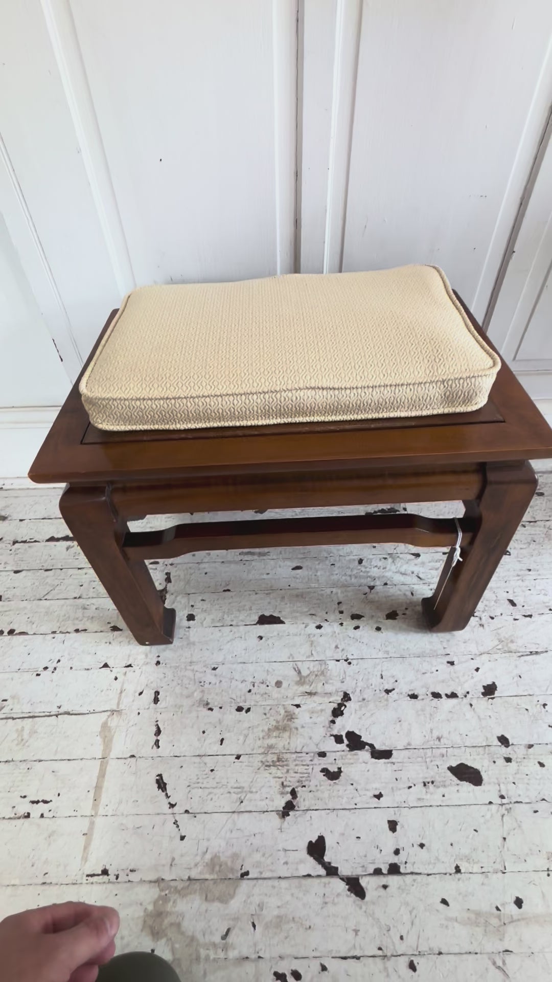 Pair of Metamorphic Asian Style Side Table/Stools!