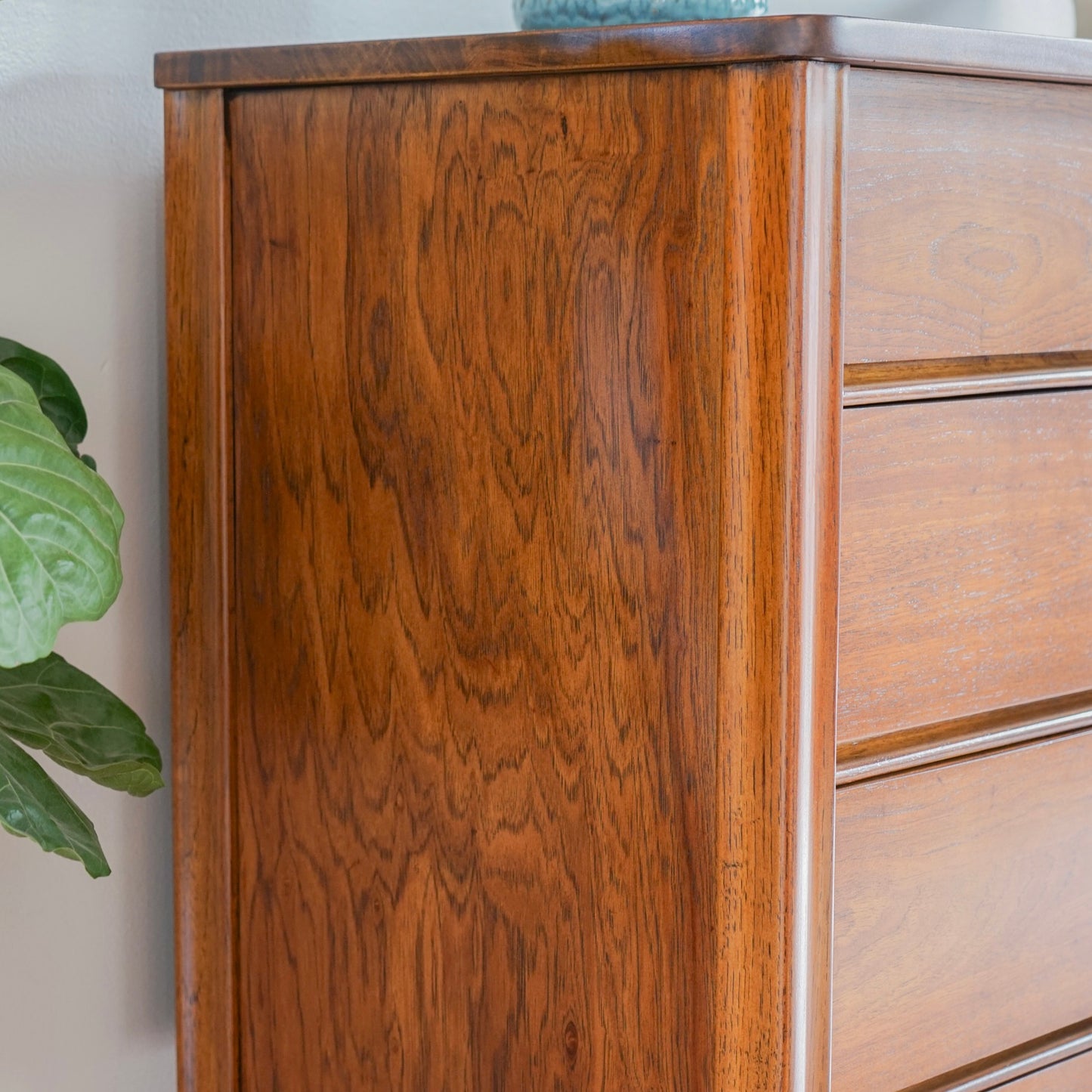 mid century modern dresser vintage Mid-Century Modern Highboy Dresser, c.1960's Vintage Supply